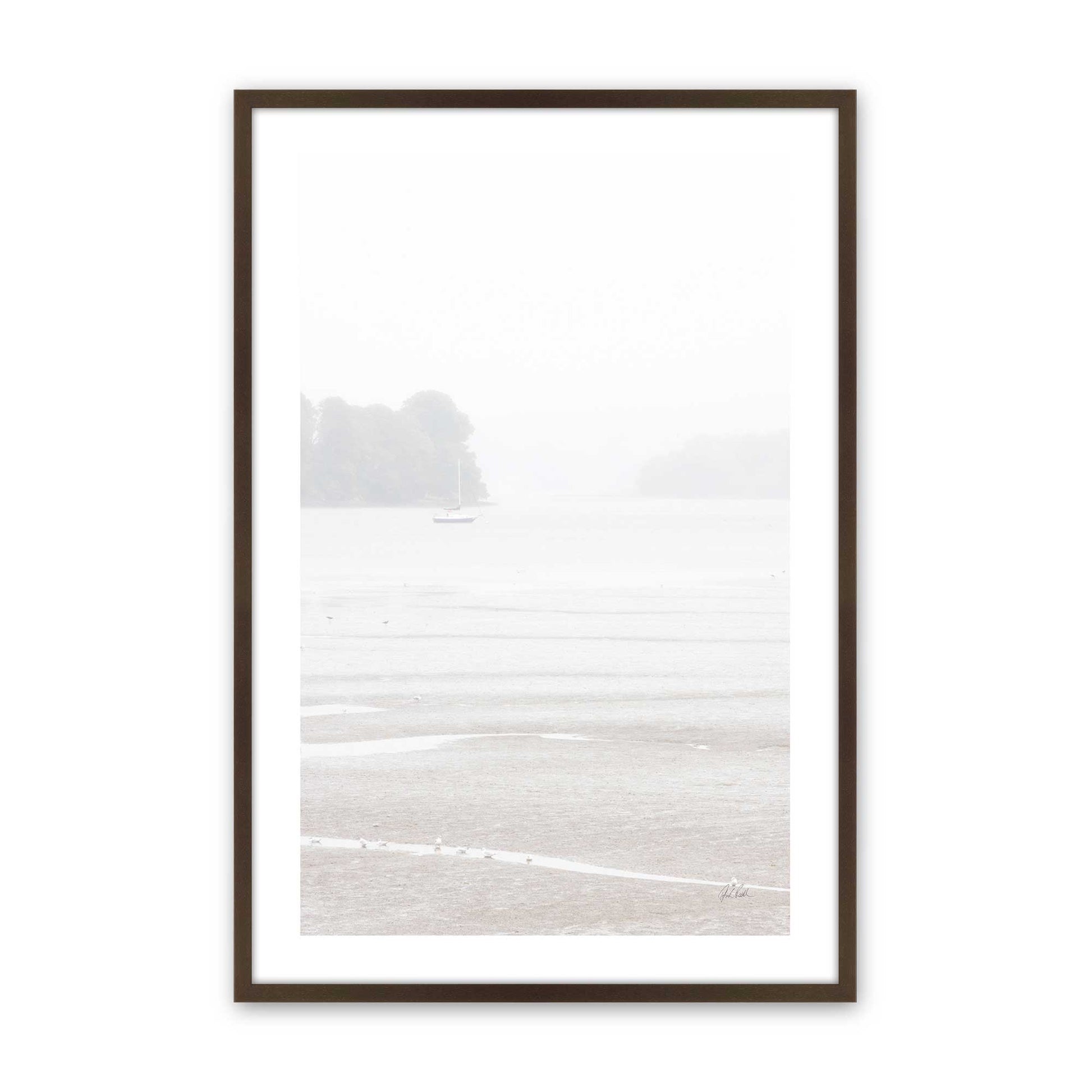 [Color:Brown], Picture of art in a Brown frame