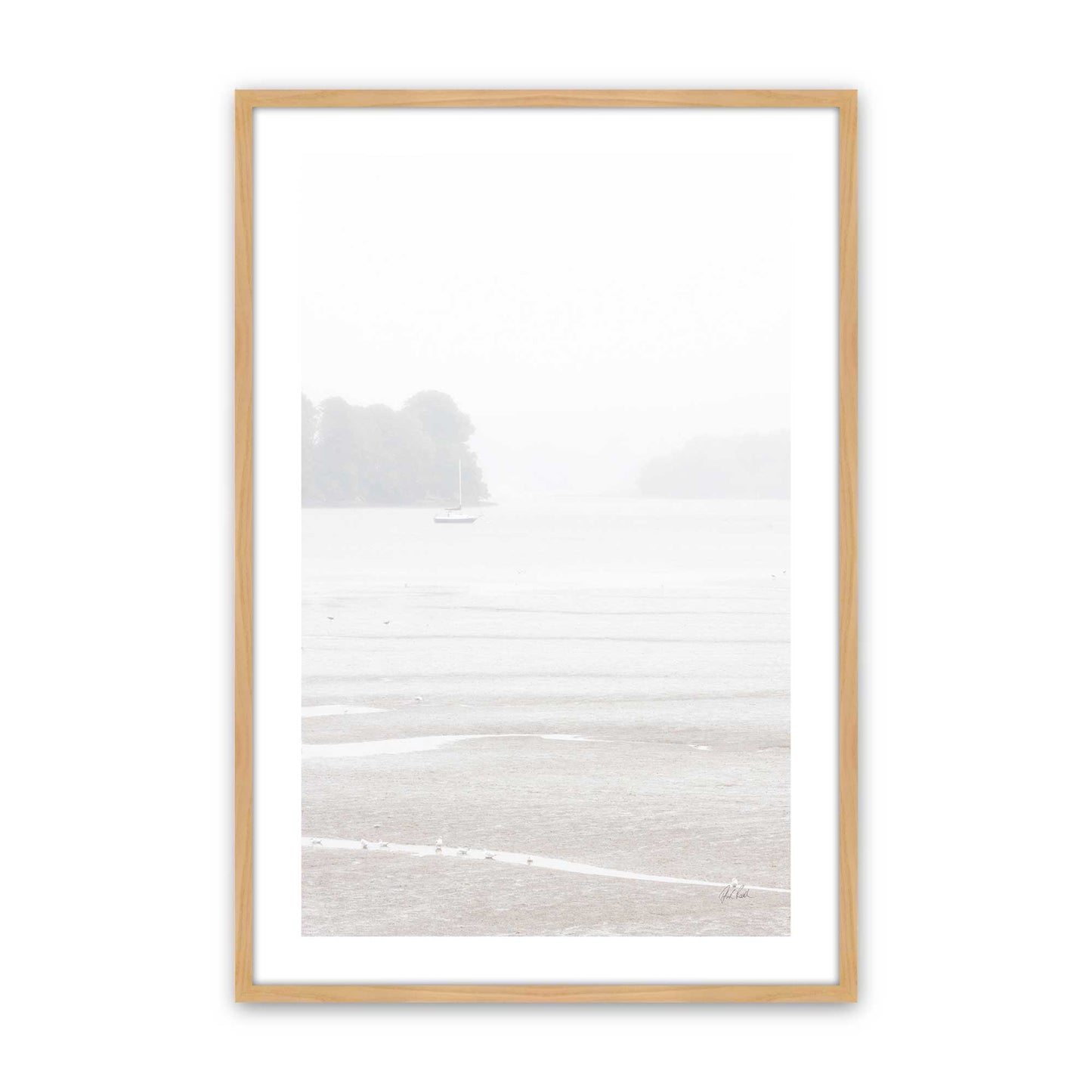 [Color:American Maple], Picture of art in a American Maple frame