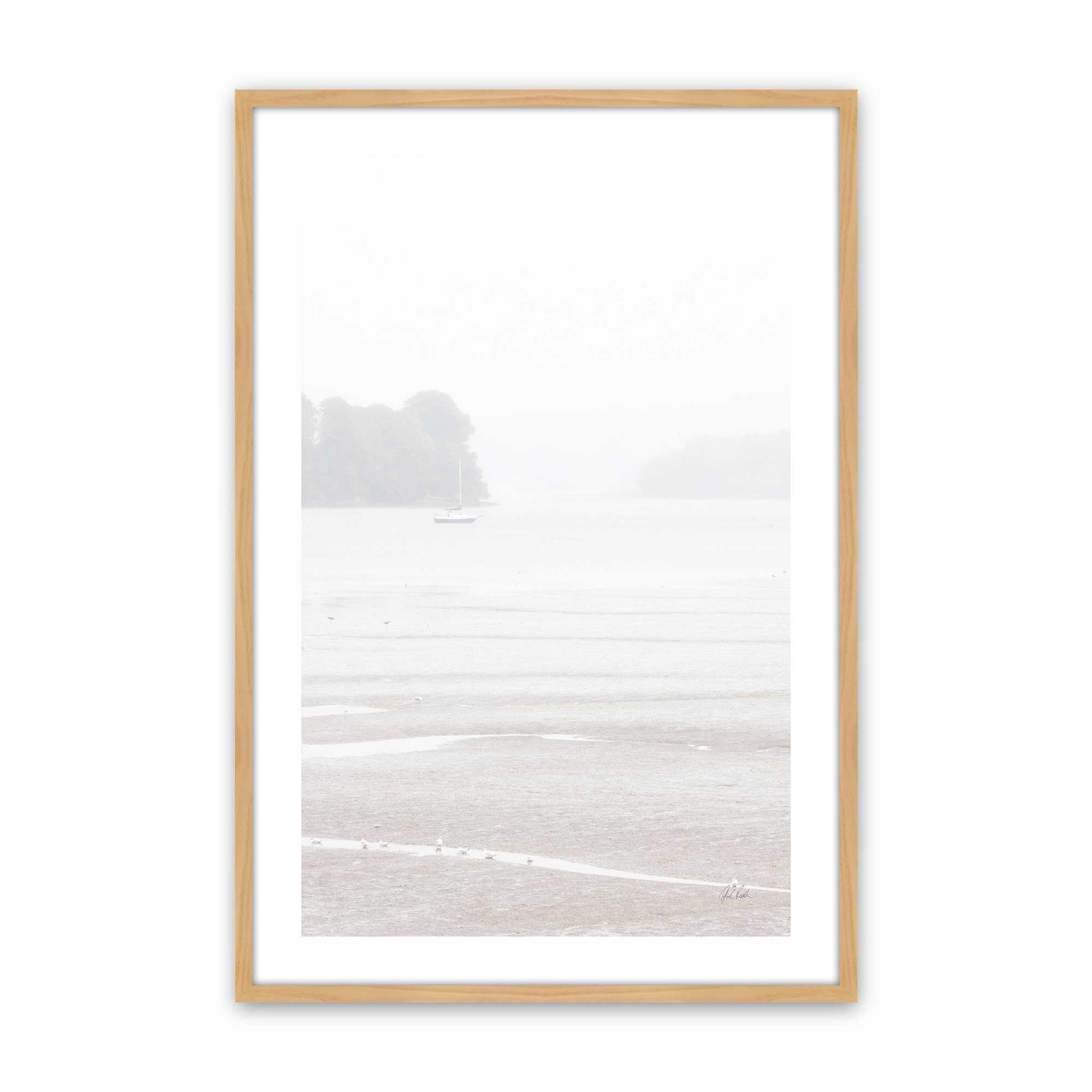 [Color:American Maple], Picture of art in a American Maple frame