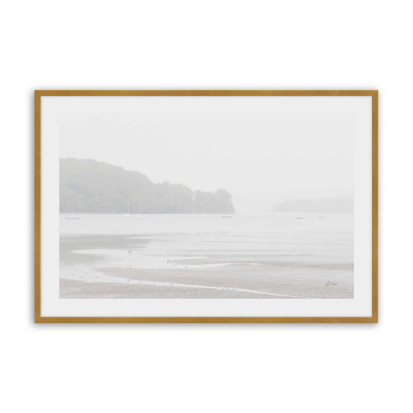 [Color:Polished Gold], Picture of art in a Polished Gold frame