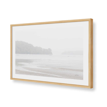 [Color:American Maple], Picture of art in a American Maple frame of the corner