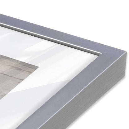 [Color:Polished Chrome], Picture of art in a Polished Chrome frame at an angle