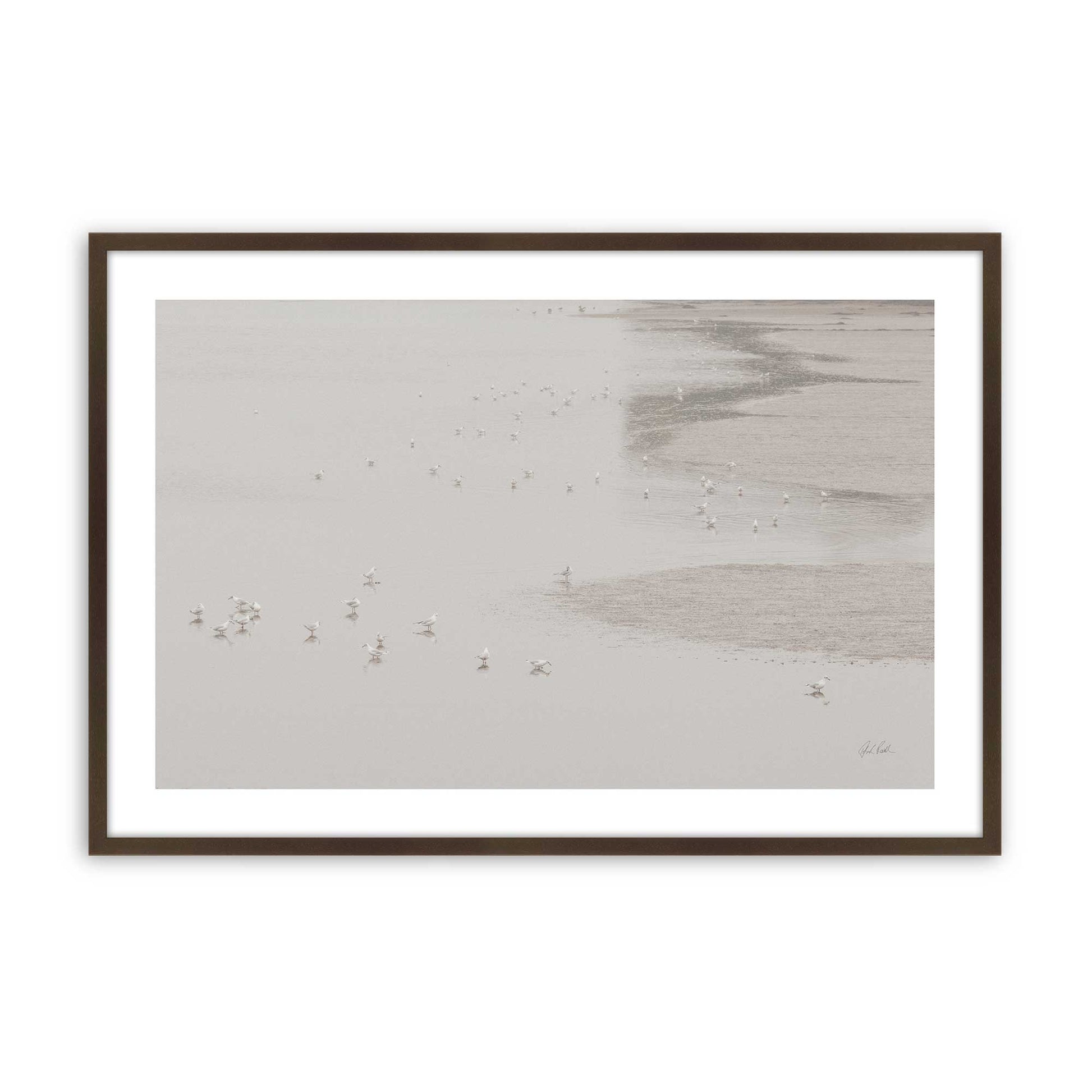 [Color:Belvinder Brown], Picture of art in a Belvinder Brown frame
