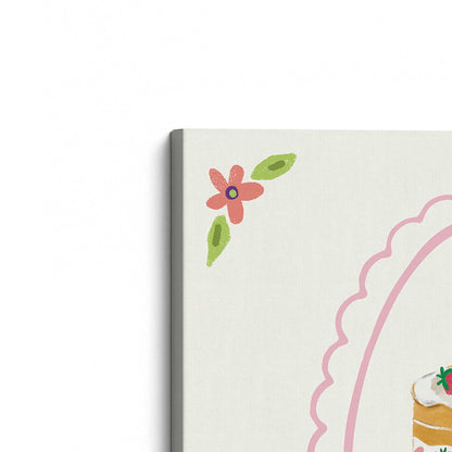 [Color:Stretched Canvas], Picture of the corner of the art