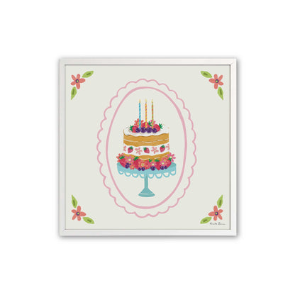 [Color:Opaque White], Picture of art in an Opaque White frame