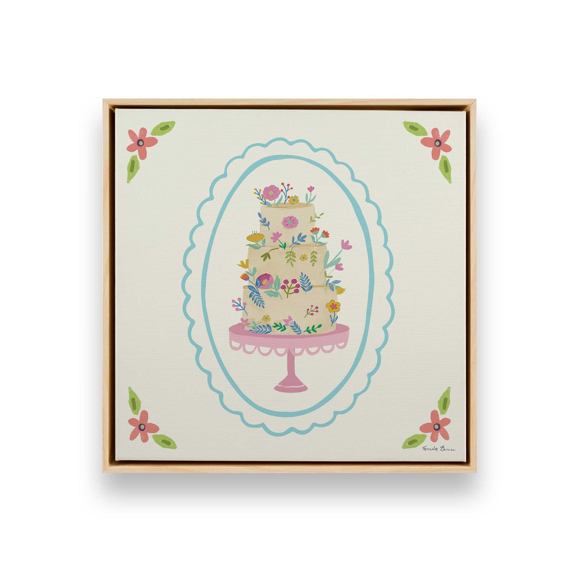 [Color:American Maple], Picture of art in an American Maple frame