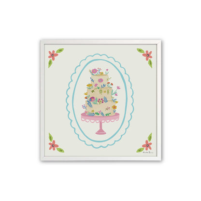 [Color:Opaque White], Picture of art in an Opaque White frame