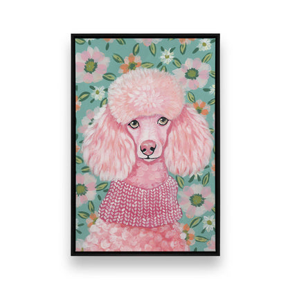 [Color:Satin Black], Picture of art in a Satin Black frame