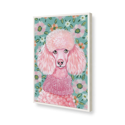[Color:Opaque White], Picture of art in a Opaque White frame of the corner