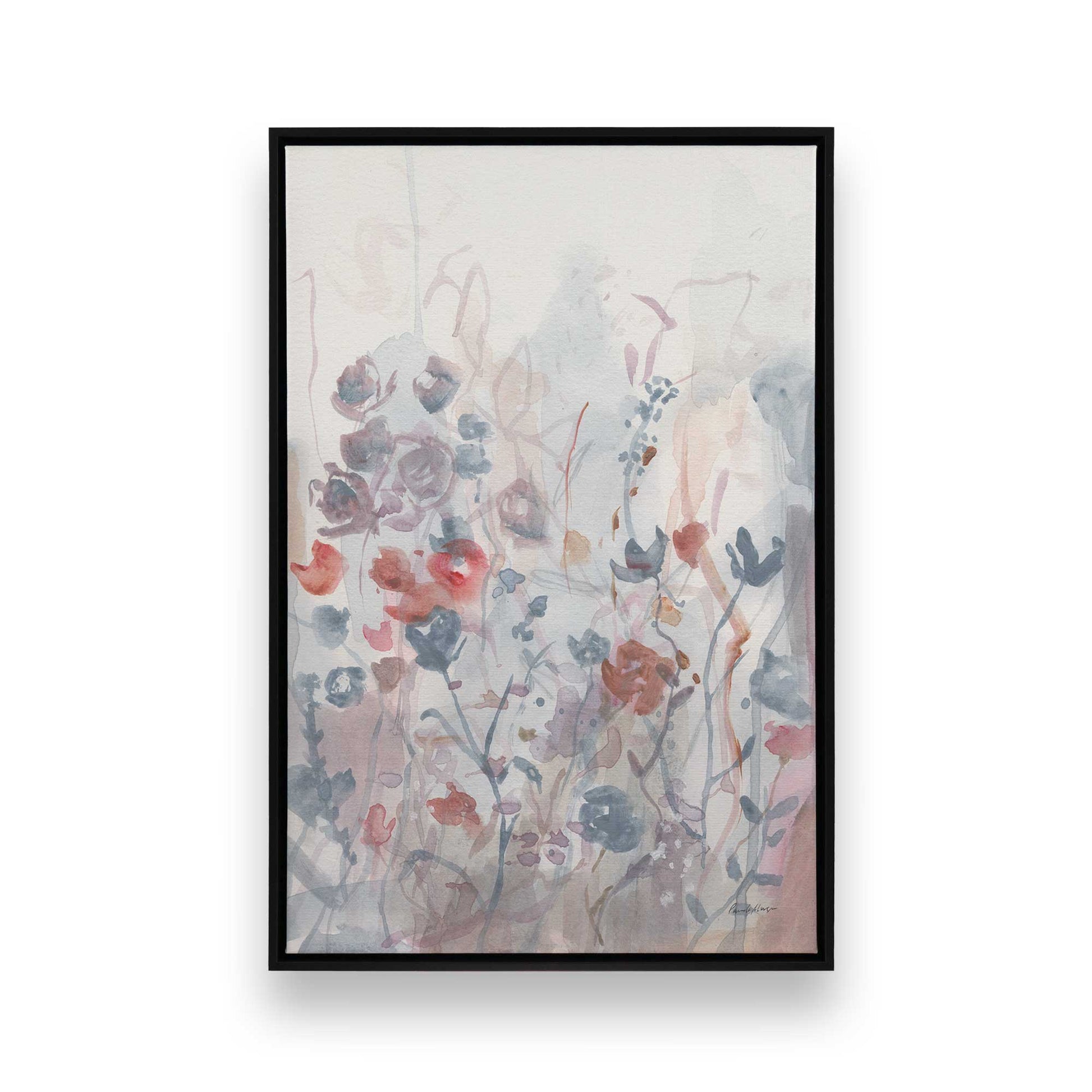 [Color:Satin Black], Picture of art in a Satin Black frame