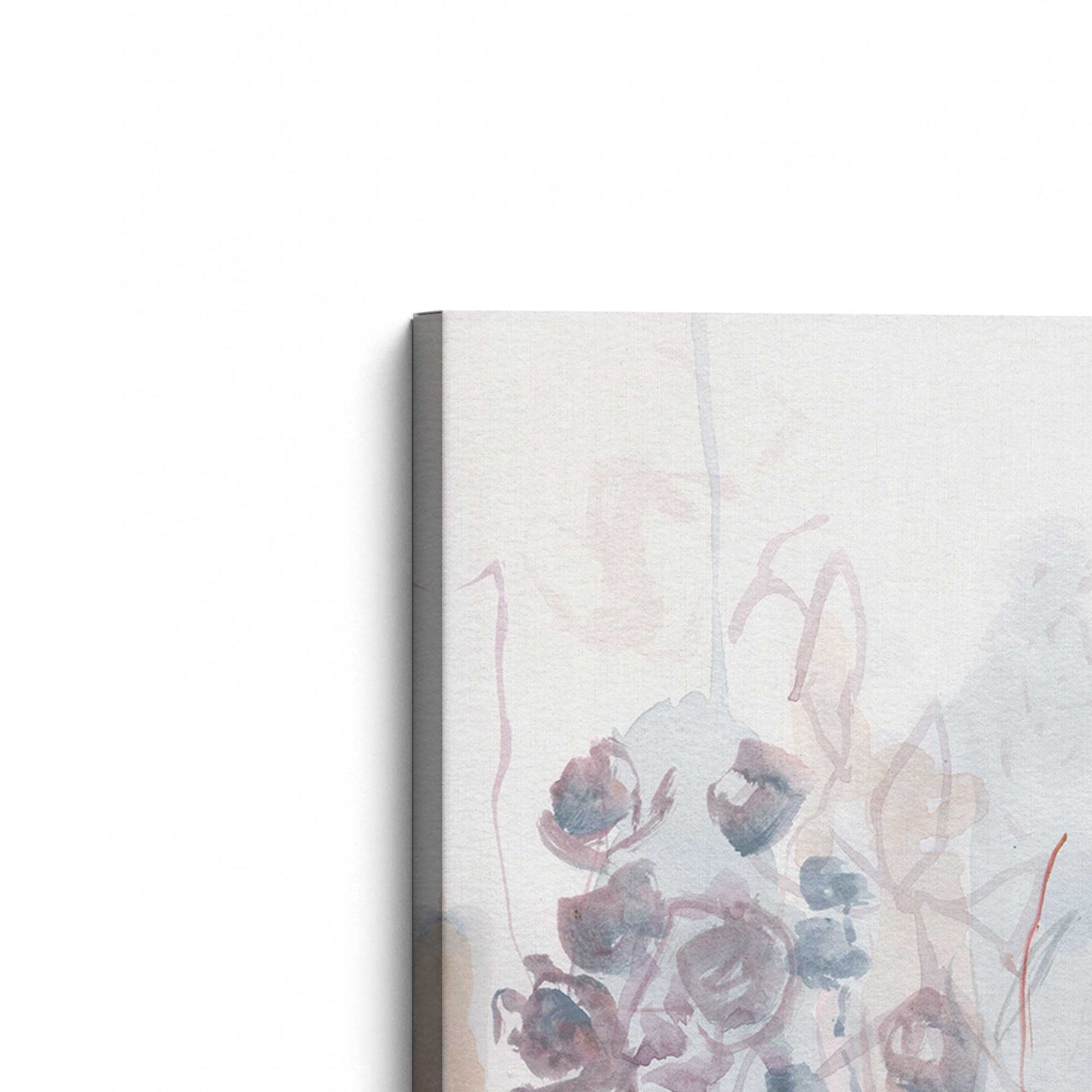 [Color:Stretched Canvas], Picture of the corner of the art