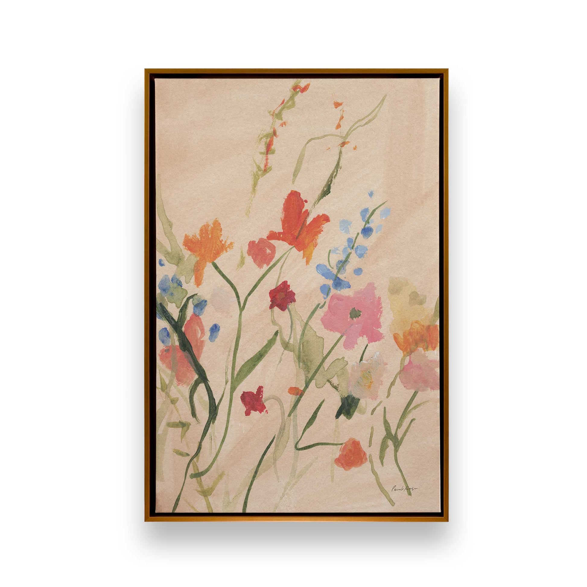 [Color:Polished Gold], Picture of art in a Polished Gold frame