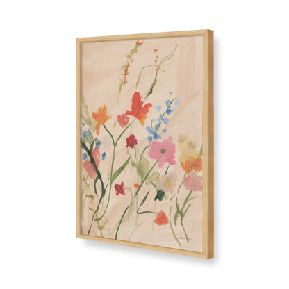 [Color:American Maple], Picture of art in a American Maple frame of the corner