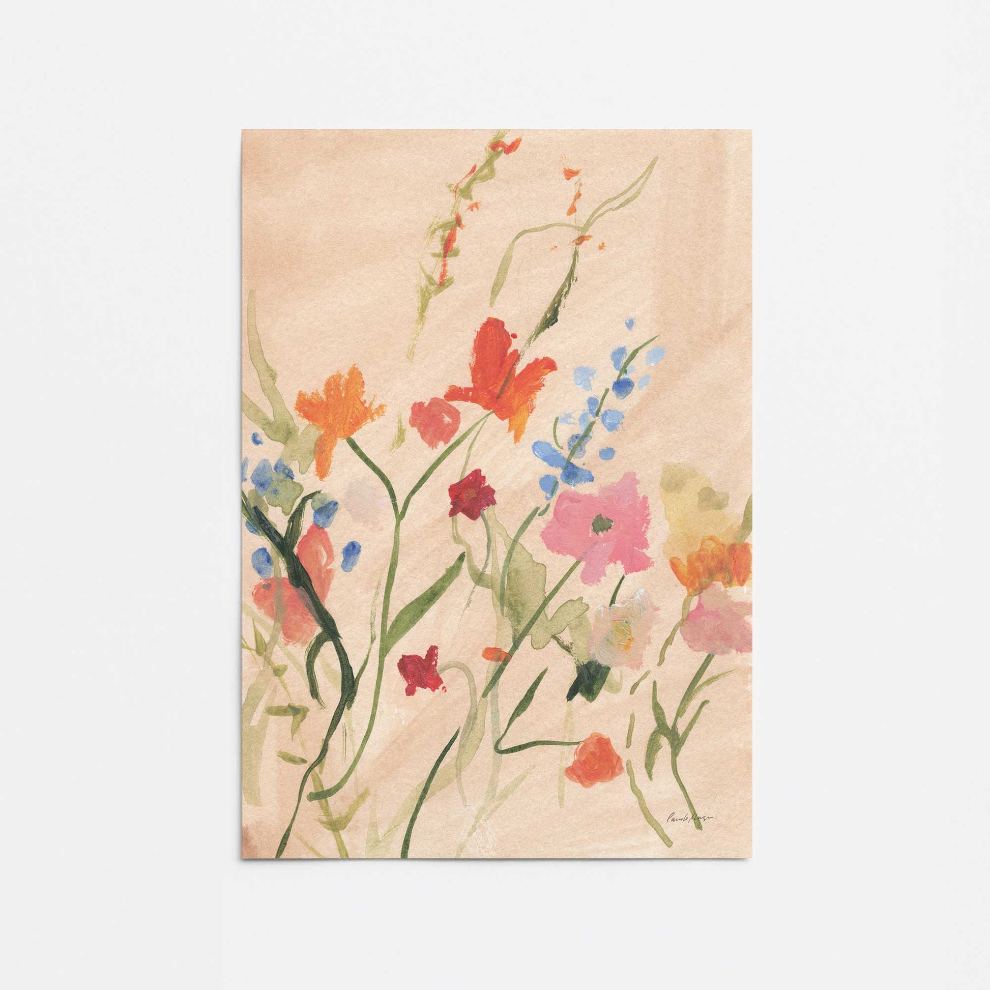 [Color:Rolled Print], Picture of close up of art