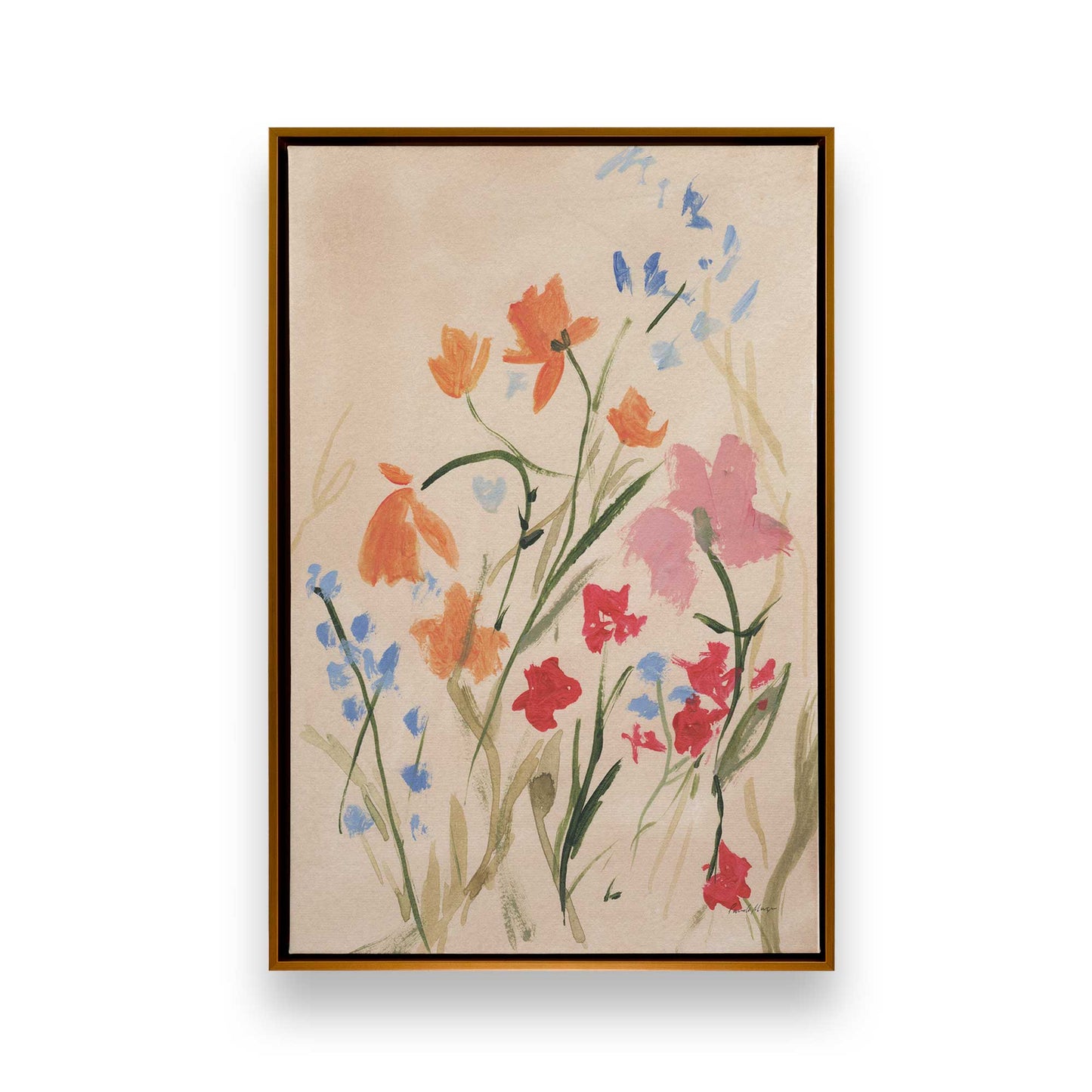 [Color:Polished Gold], Picture of art in a Polished Gold frame
