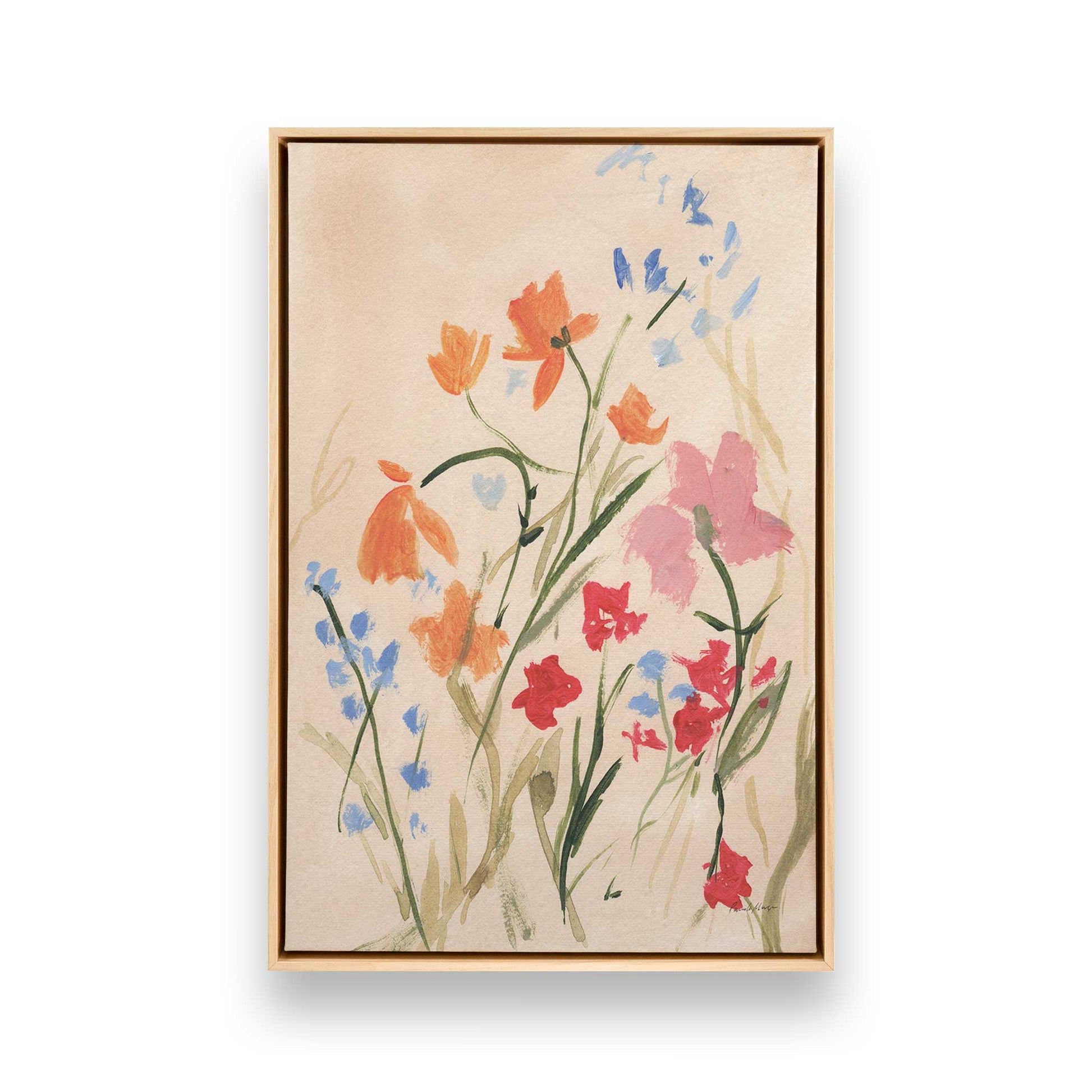 [Color:American Maple], Picture of art in a American Maple frame