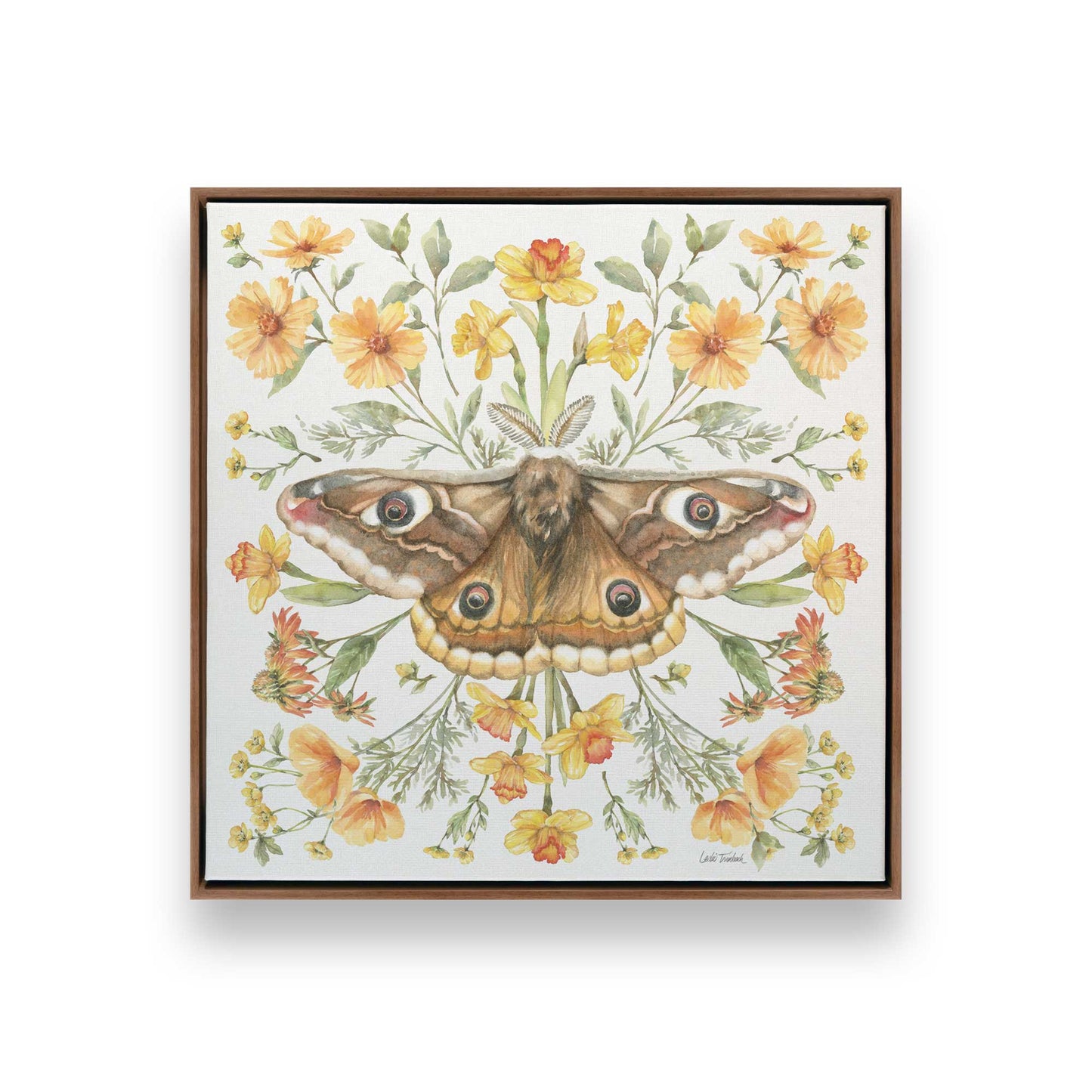 [Color:Walnut], Picture of art in a Walnut frame