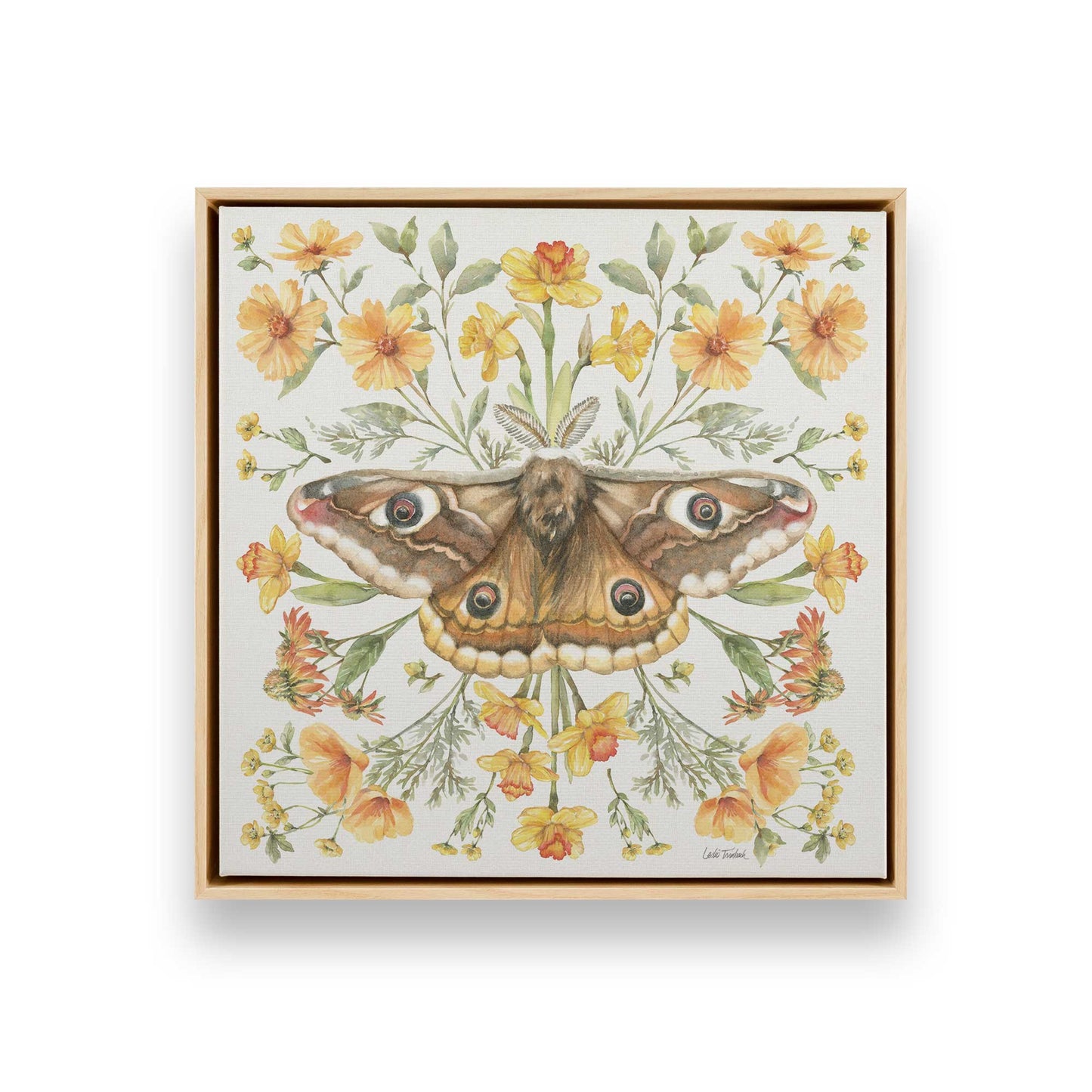 [Color:American Maple], Picture of art in a American Maple frame