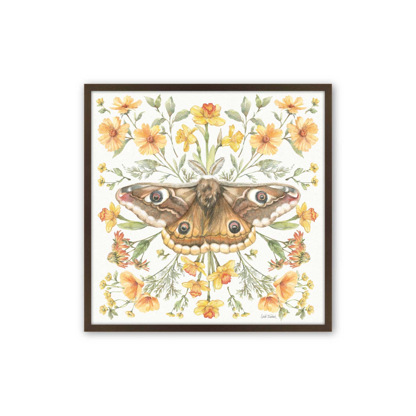[Color:Espresso], Picture of art in a Espresso frame