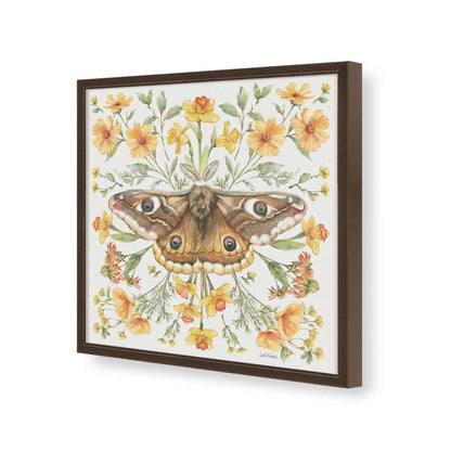 [Color:Espresso], Picture of art in a Espresso frame of the corner