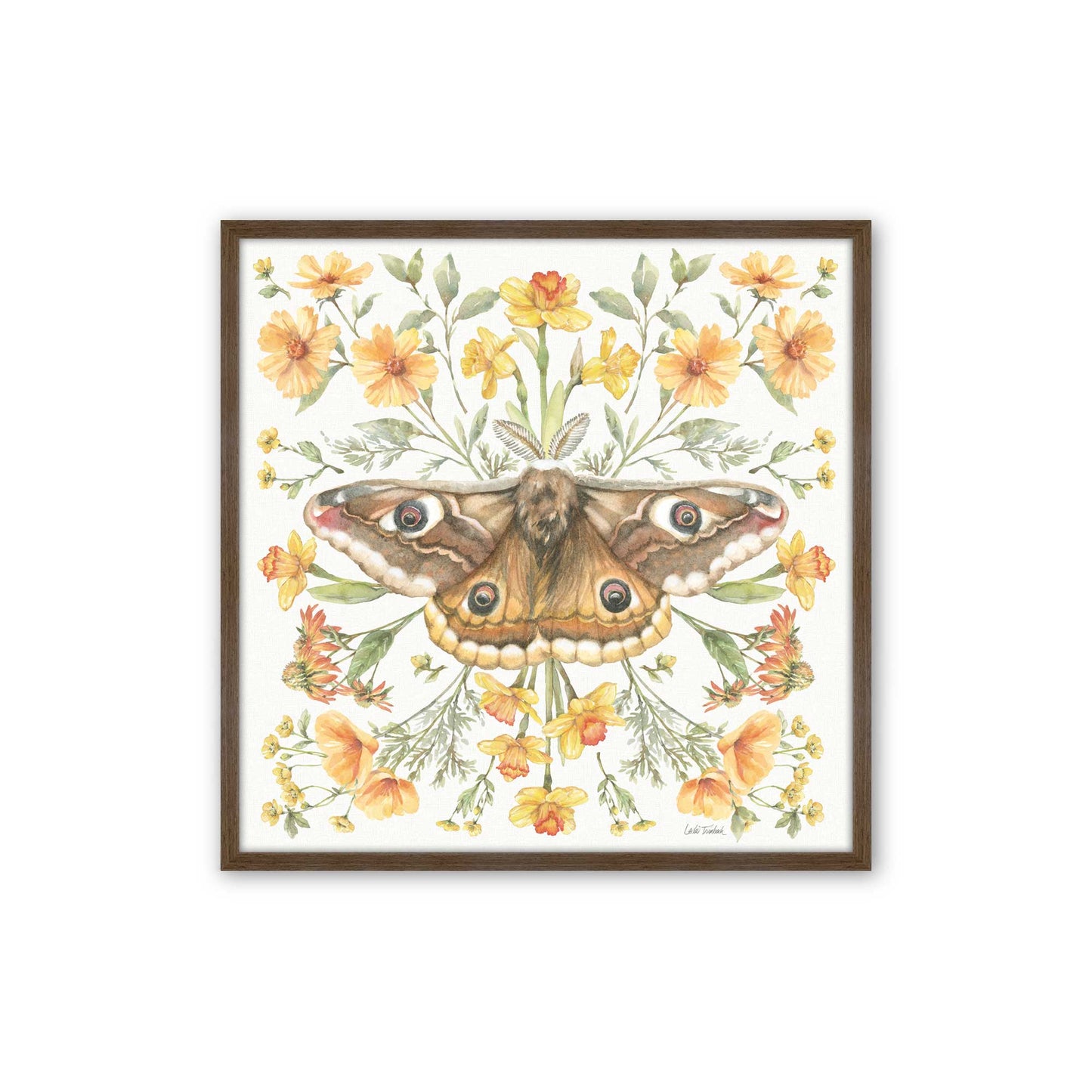 [Color:Walnut], Picture of art in a Walnut frame