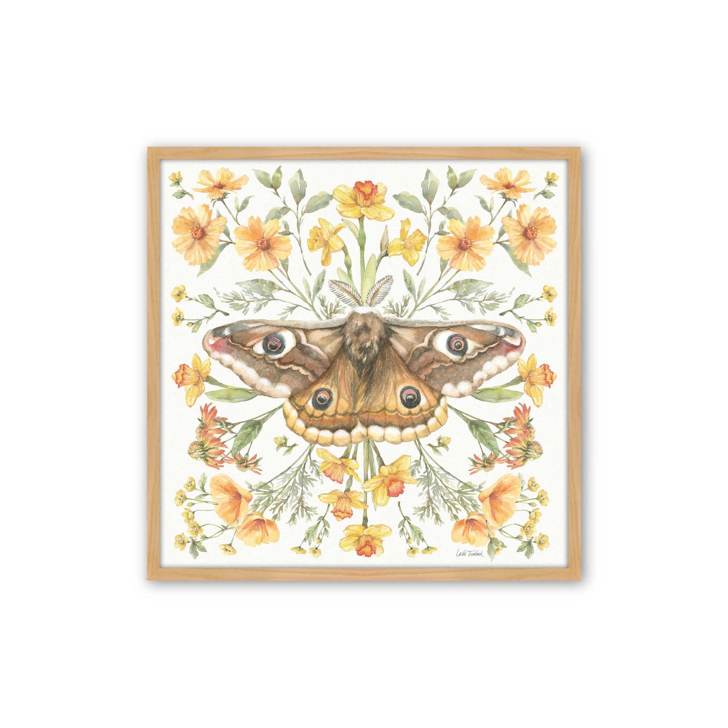 [Color:American Maple], Picture of art in a American Maple frame