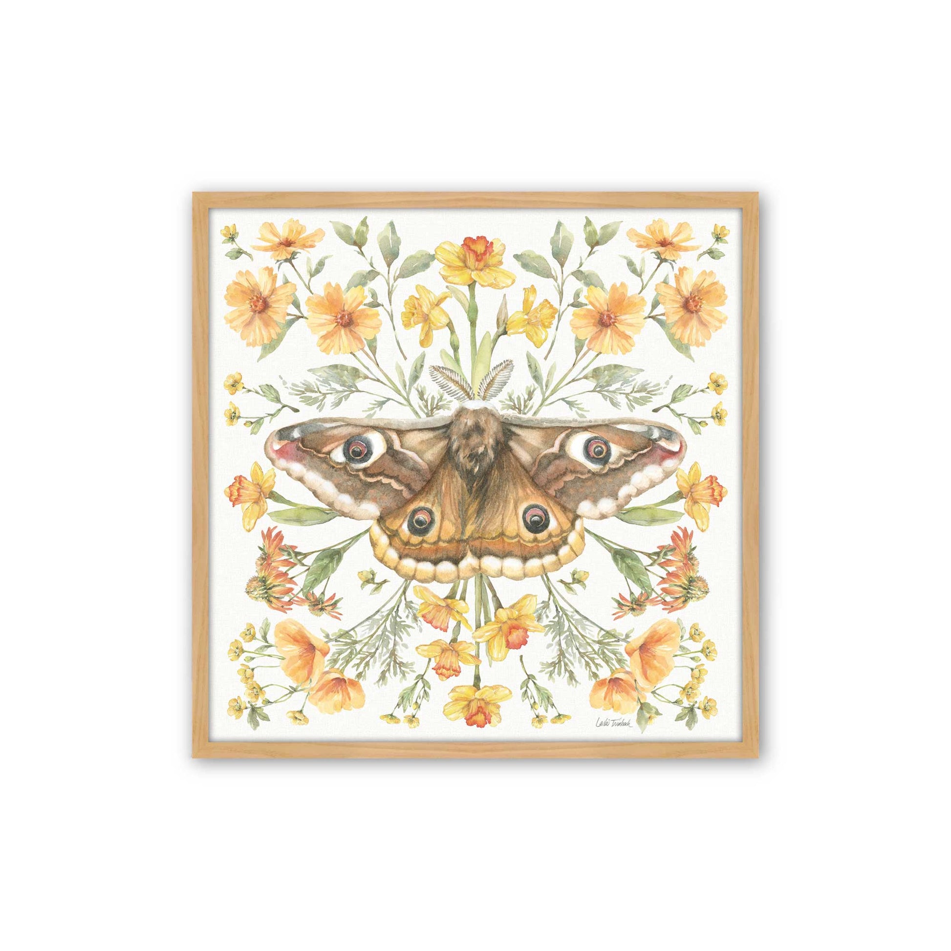 [Color:American Maple], Picture of art in an American Maple frame