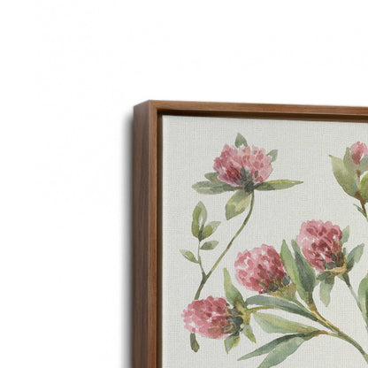 [Color:Walnut], Picture of art in a Walnut frame at an angle