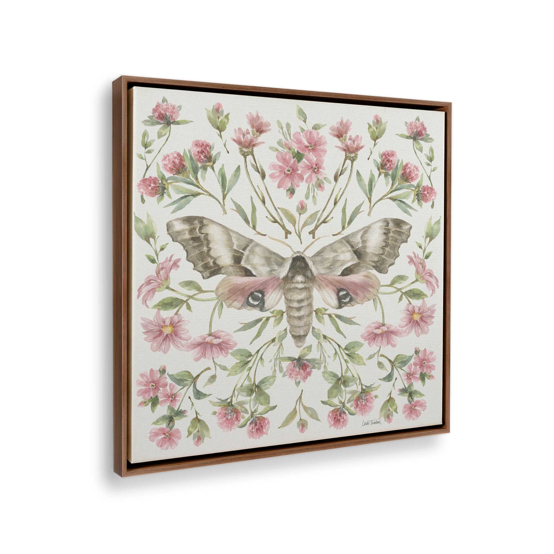 [Color:Walnut], Picture of the corner of the art