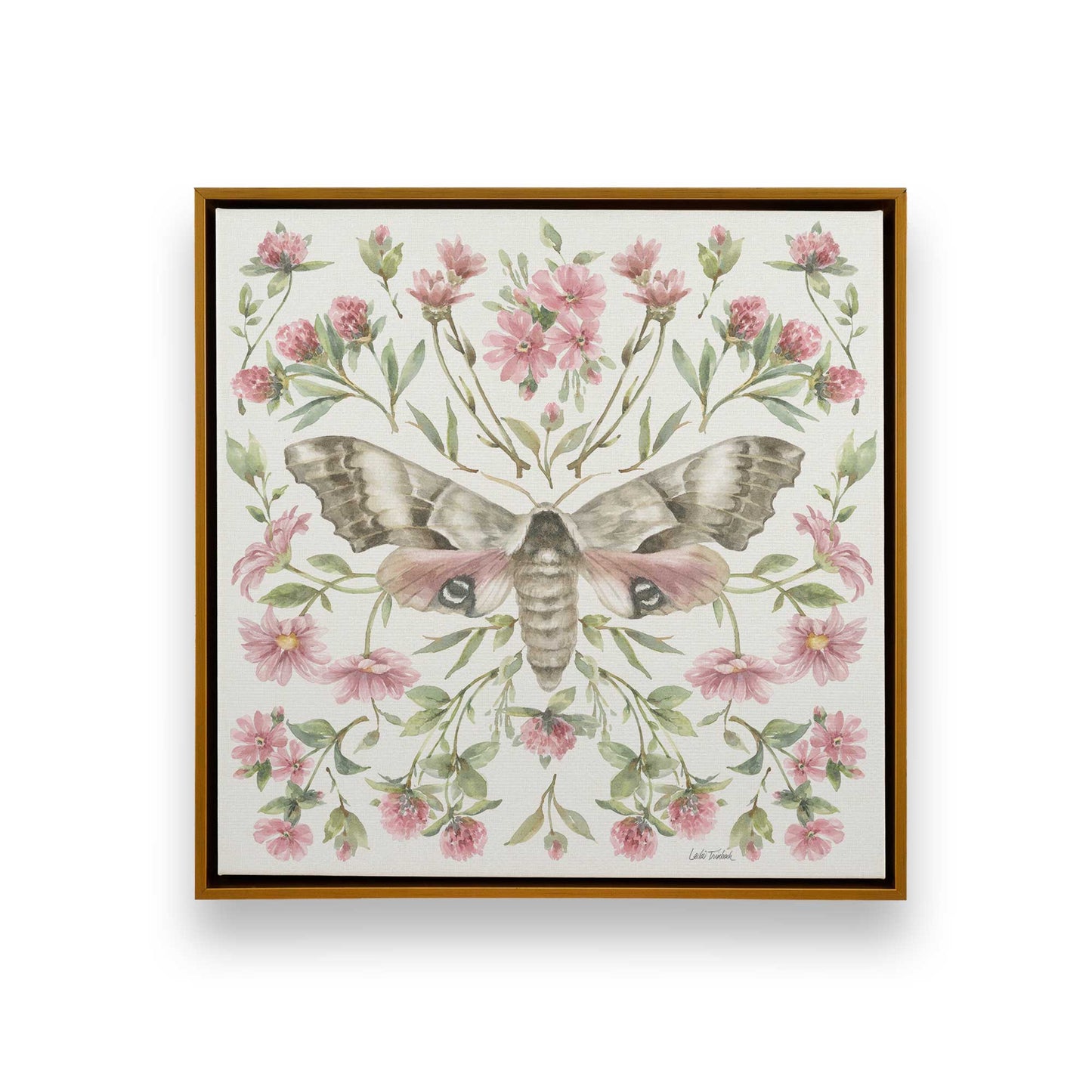 [Color:Polished Gold], Picture of art in a Polished Gold frame