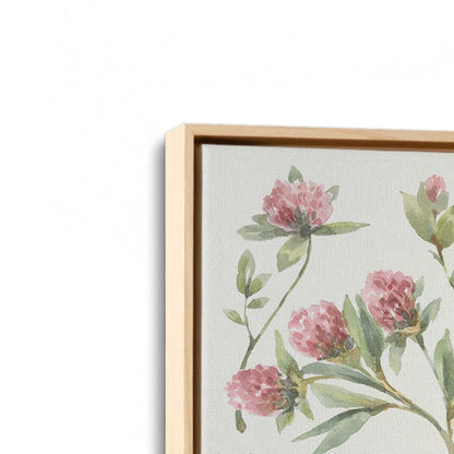 [Color:American Maple], Picture of art in a American Maple frame at an angle