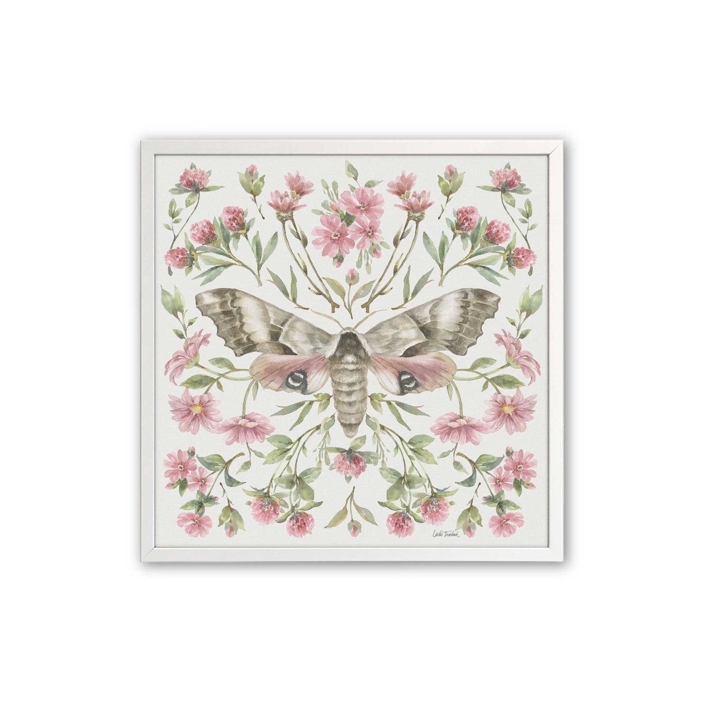 [Color:Opaque White], Picture of art in a Opaque White frame