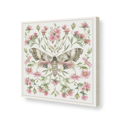 [Color:Opaque White], Picture of art in a Opaque White frame of the corner