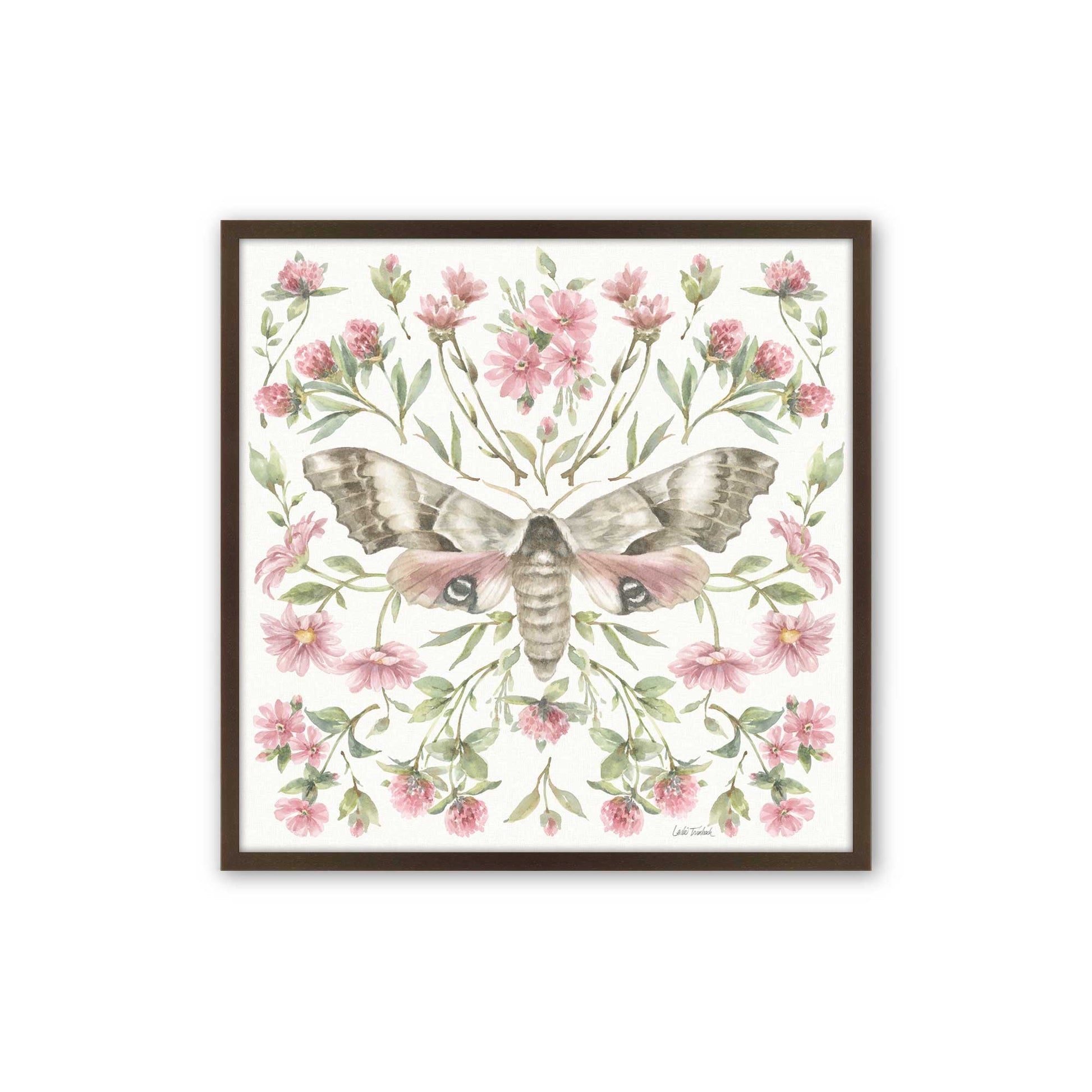 [Color:Belvinder Brown], Picture of art in a Belvinder Brown frame
