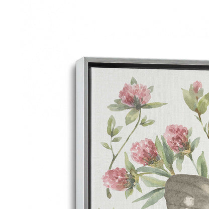 [Color:Polished Chrome], Picture of art in a Polished Chrome frame at an angle