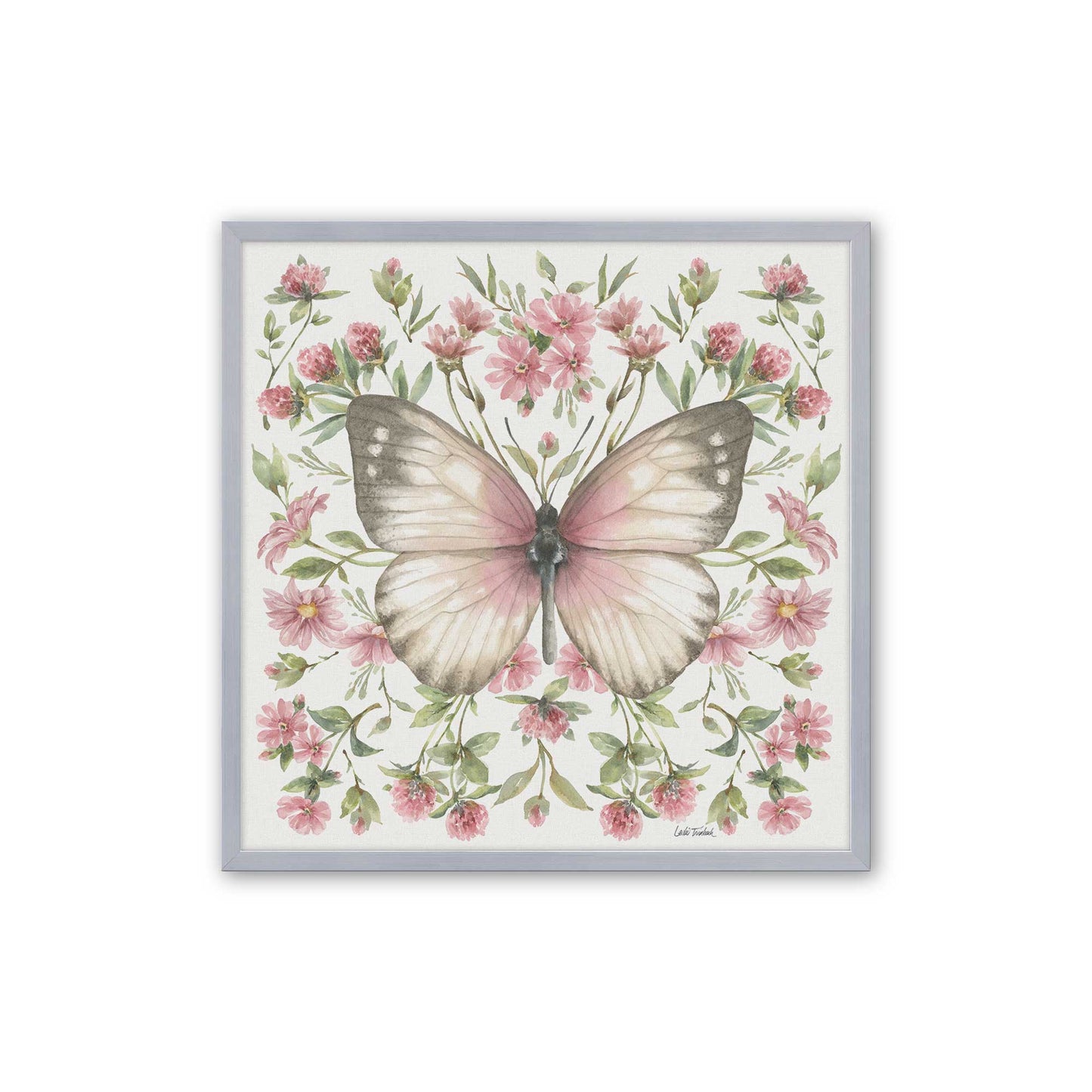 [Color:Polished Chrome], Picture of art in a Polished Chrome frame