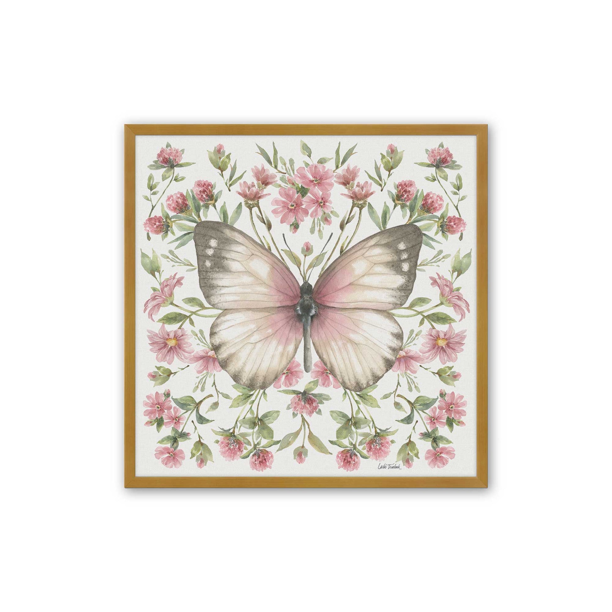 [Color:Polished Gold], Picture of art in a Polished Gold frame