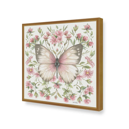 [Color:Polished Gold], Picture of art in a Polished Gold frame of the corner