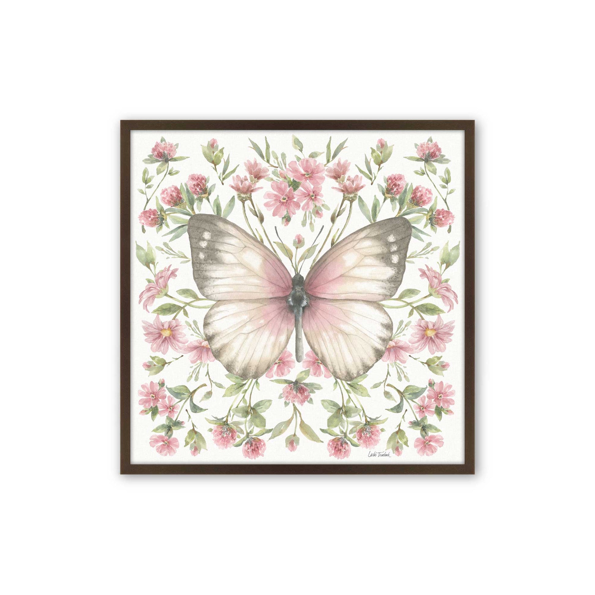 [Color:Belvinder Brown], Picture of art in a Belvinder Brown frame