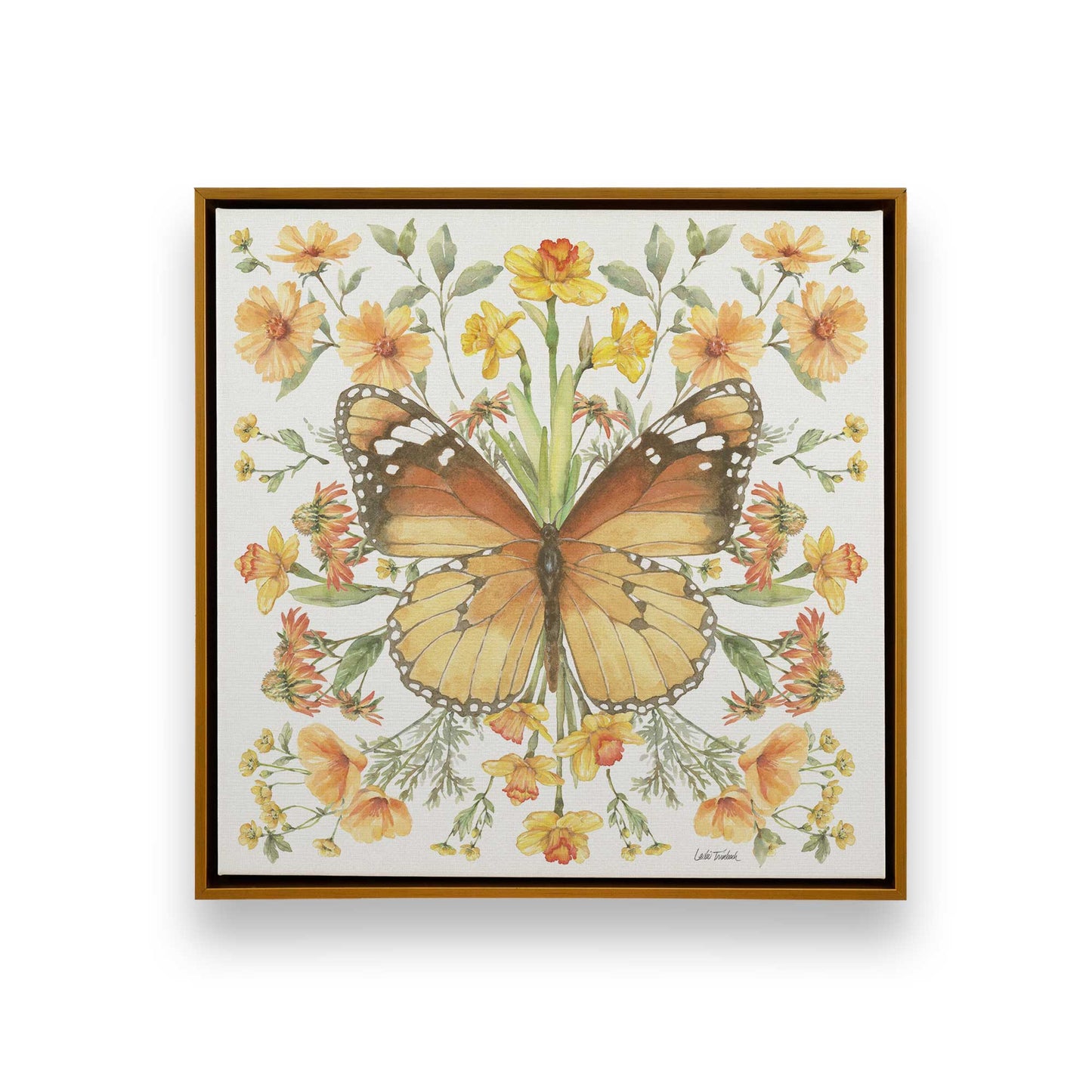 [Color:Polished Gold], Picture of art in a Polished Gold frame