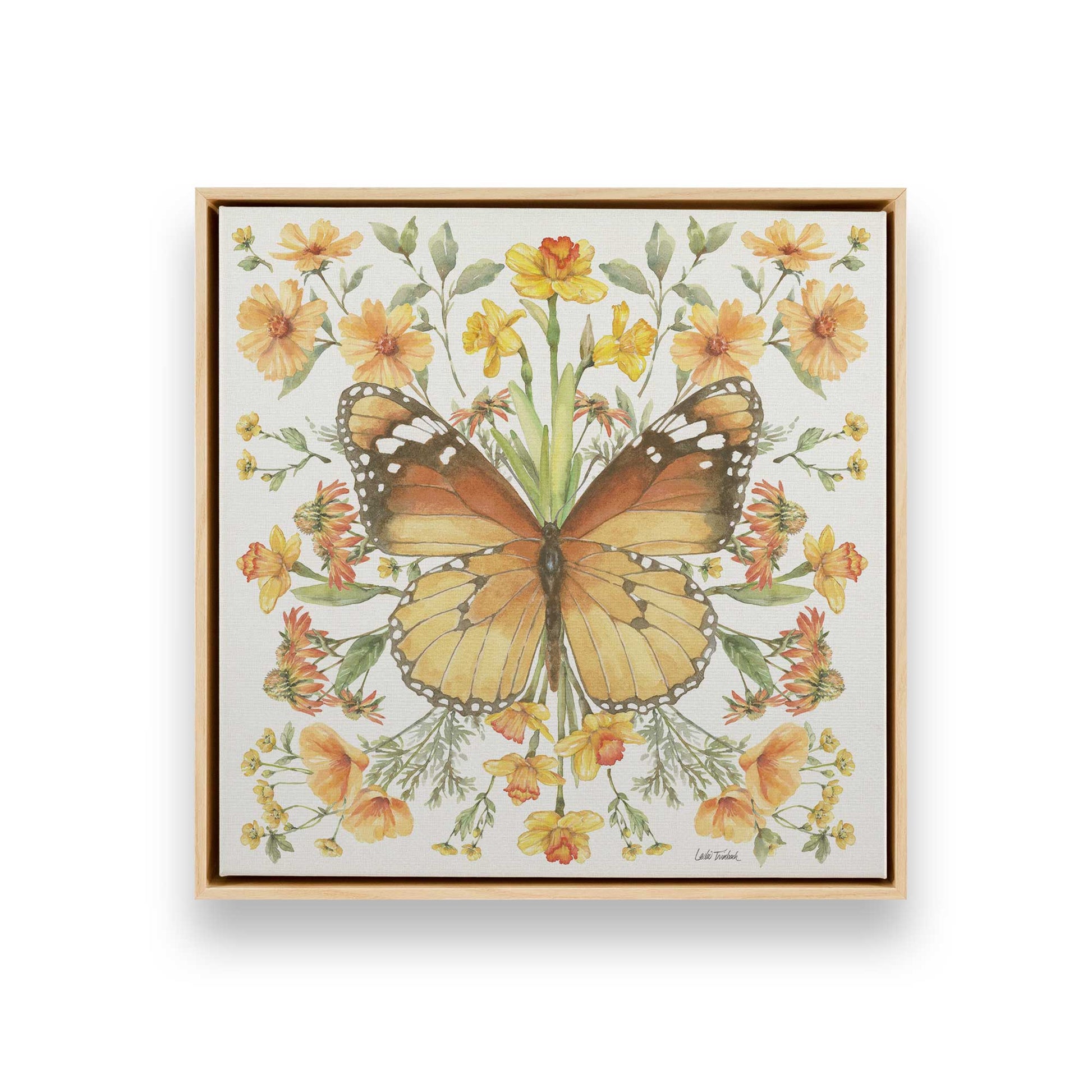 [Color:American Maple], Picture of art in a American Maple frame