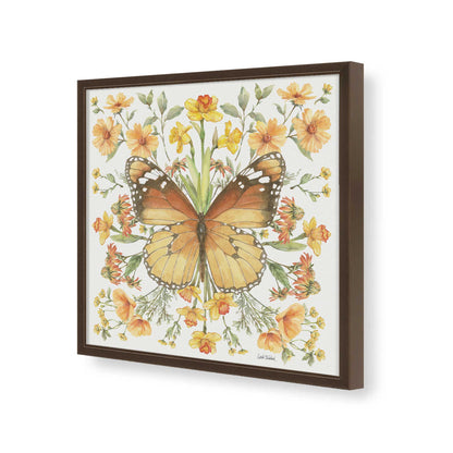 [Color:Espresso], Picture of art in a Espresso frame of the corner