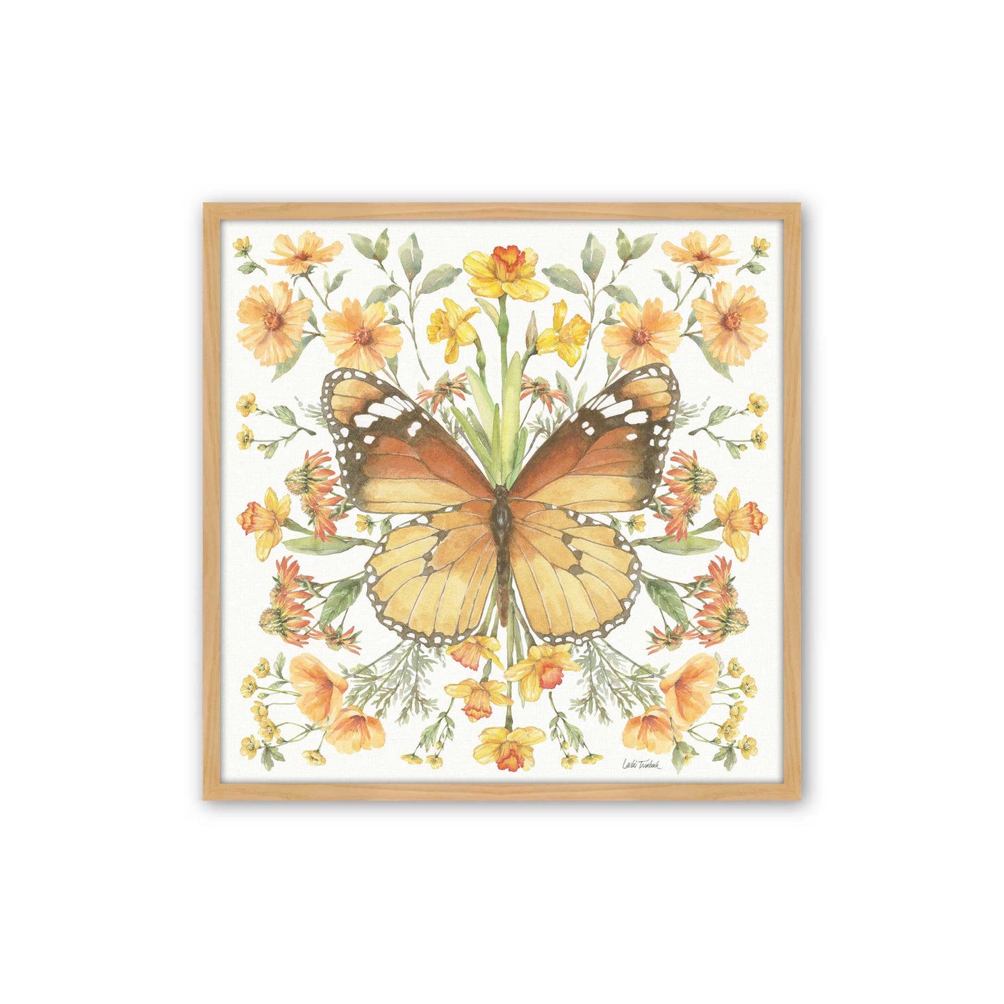 [Color:American Maple], Picture of art in an American Maple frame