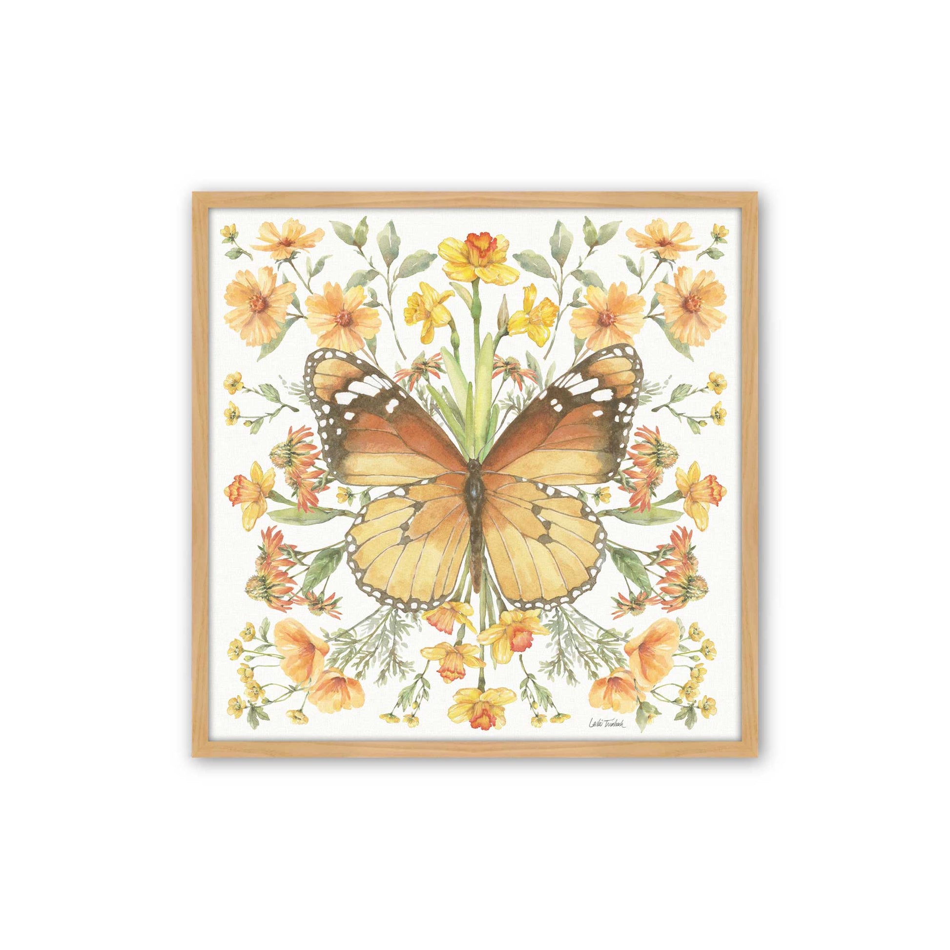 [Color:American Maple], Picture of art in an American Maple frame