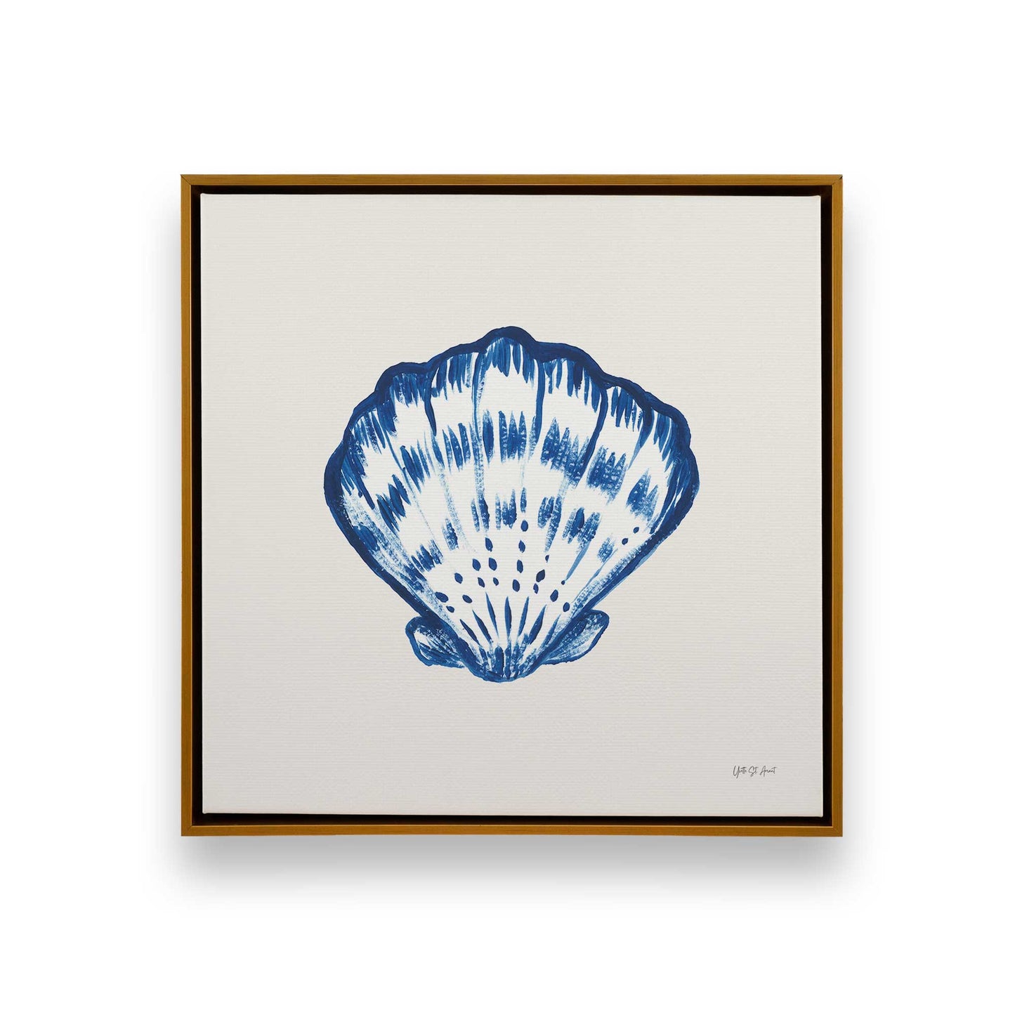 [Color:Polished Gold], Picture of art in a Polished Gold frame