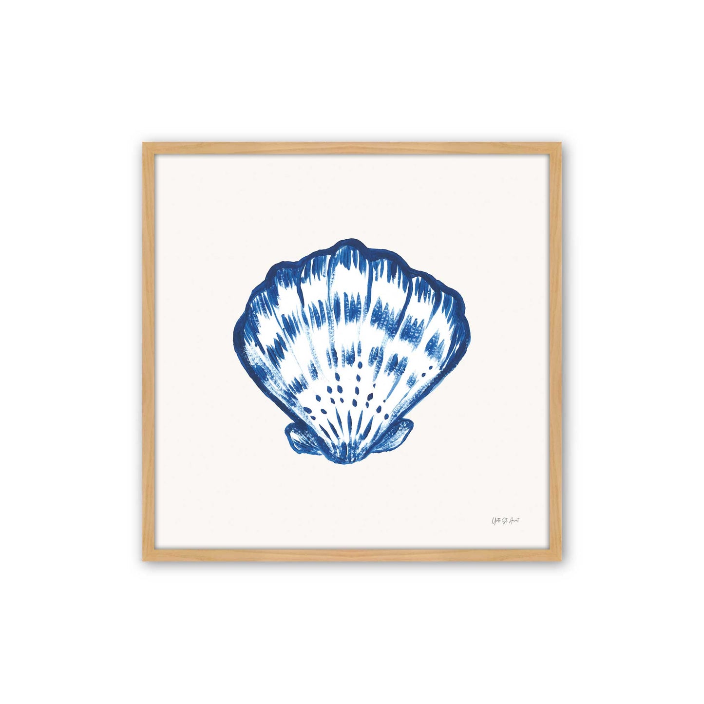 [Color:American Maple], Picture of art in an American Maple frame