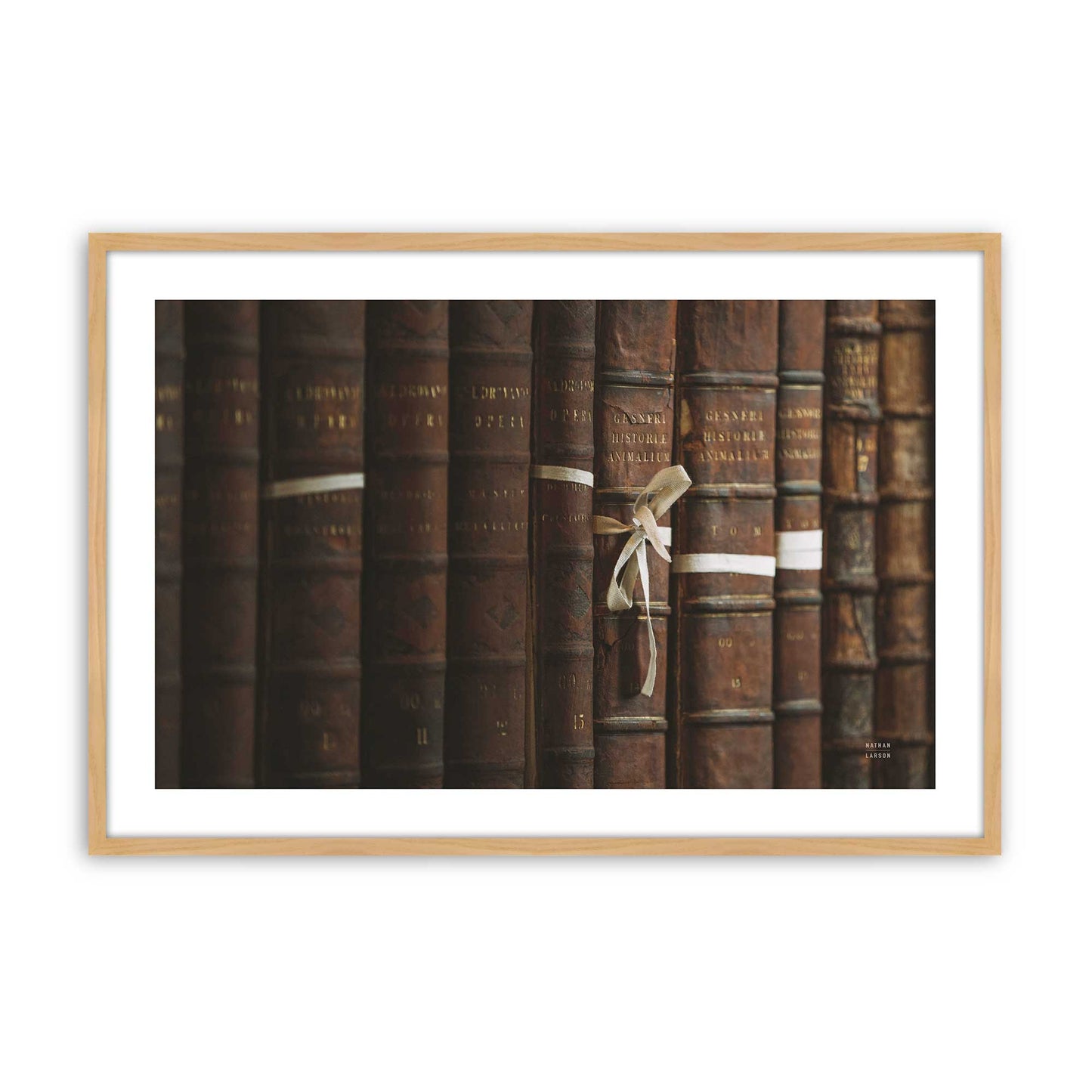 [Color:American Maple], Picture of art in a American Maple frame