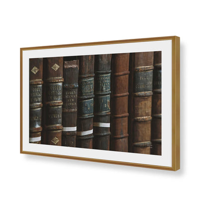 [Color:Polished Gold], Picture of art in a Polished Gold frame of the corner