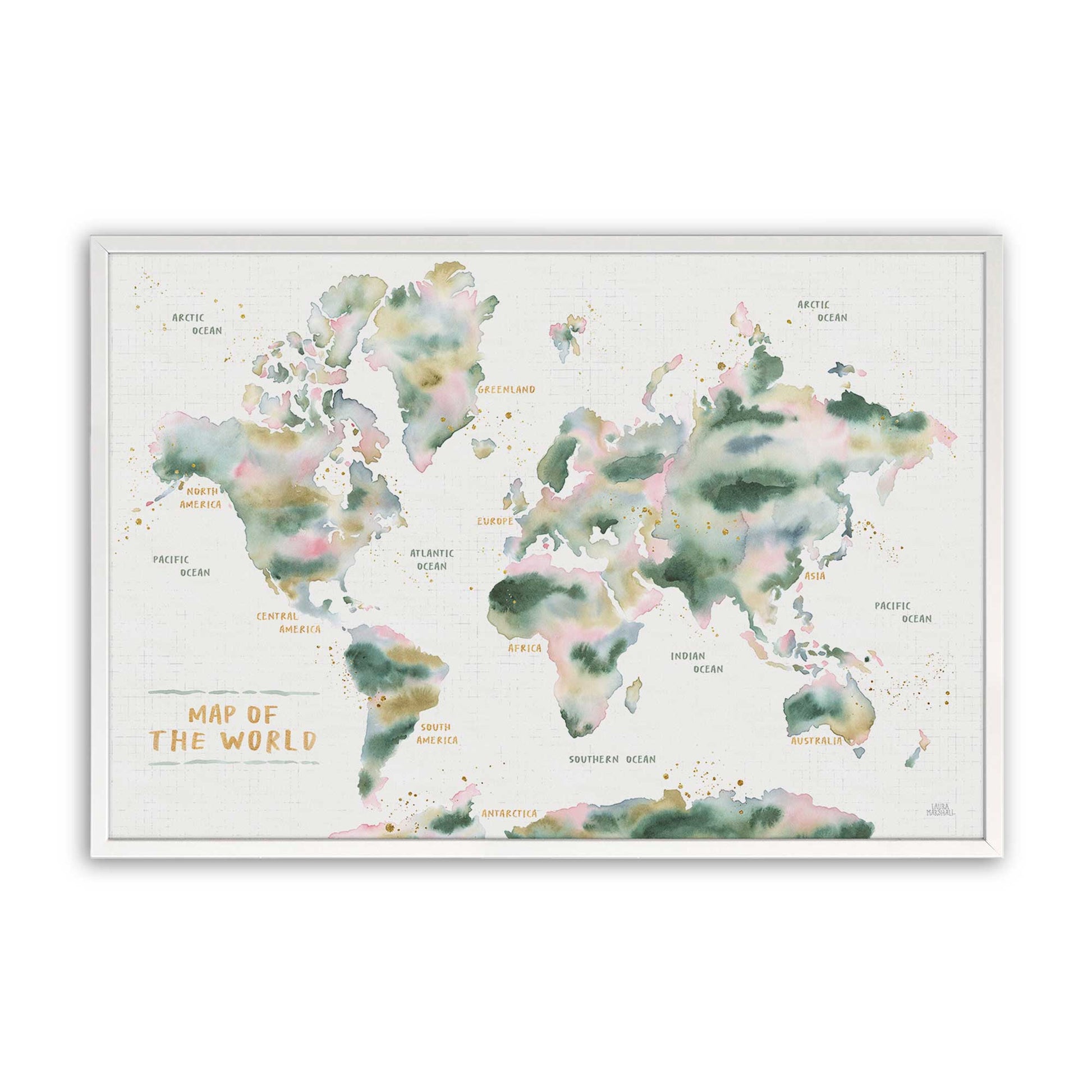 [Color:Opaque White], Picture of art in a Opaque White frame