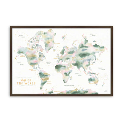 [Color:Belvinder Brown], Picture of art in a Belvinder Brown frame